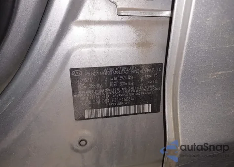 2019 Hyundai Elantra Value Edition from USA, damaged, VIN 5NPD84LF3KH460647